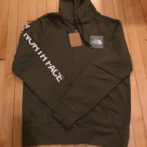 The north face hoodie military
